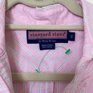 NWOT Vinyard Vines ruffle oxford button down shirt